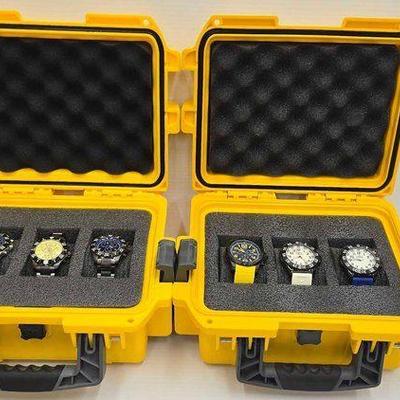 #1164 • NEW!!! (6) Invicta Mens Wristwatches
