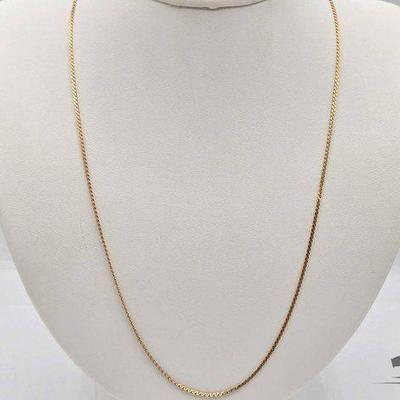 #722 • 14k Gold Necklace, 4.13g

