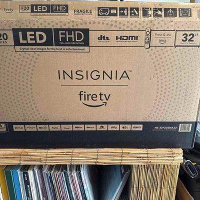 #10118 • NEW! 32” Insignia Fire Tv
