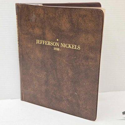 #1516 • Jefferson Nickles Album Including Coins
