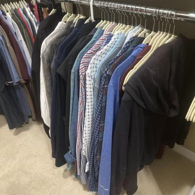 Men's shirts and jackets