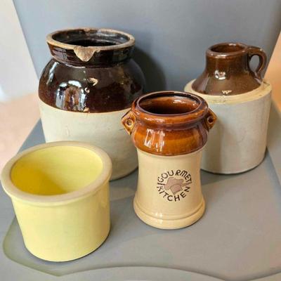 Vintage and antique stoneware
