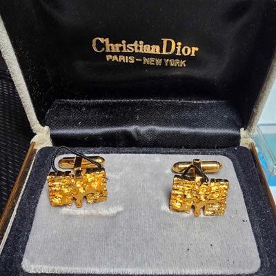 Christian Dior cufflinks