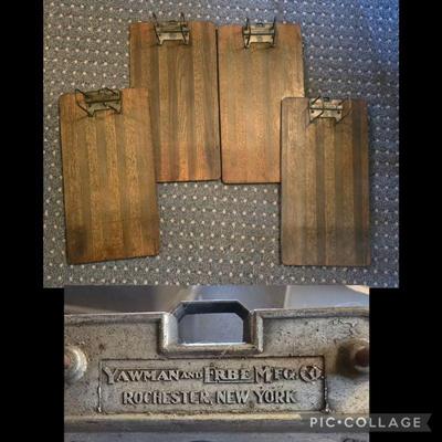 Yawman & Erbe Mfg Co clip / receipt boards