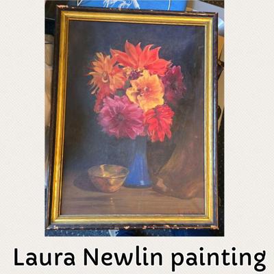 Laura Newlin painting