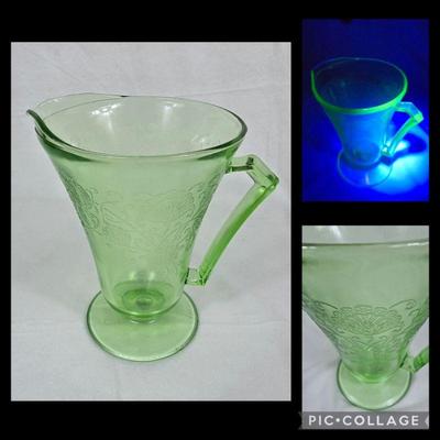 Sale Photo Thumbnail #17: Uranium Depression era glass