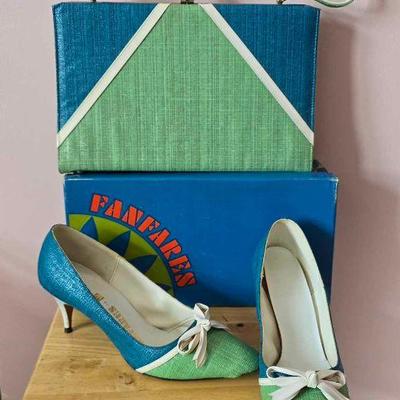 Fanfare shoes with matching purse