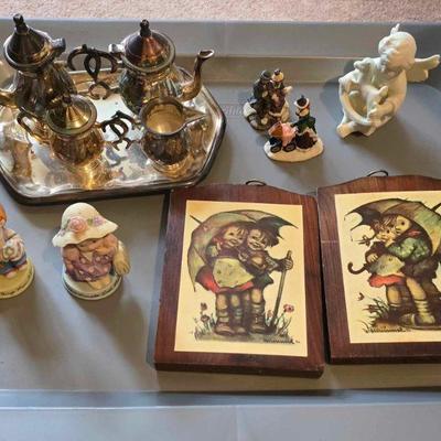 Hummel plaques and knick knacks