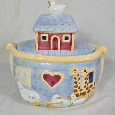 Noah's Ark cookie jar