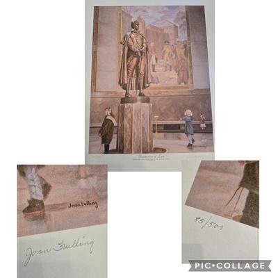 Joan Fulling signed and numbered print.