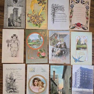 Antique postcards
