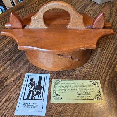 Marion Mitchell handmade Scandinavian box