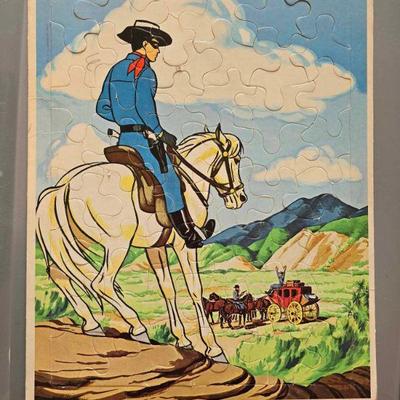 Vintage Lone Ranger Whitman puzle