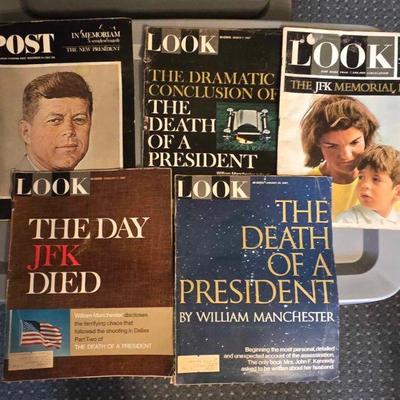 JFK Post and Look magazines