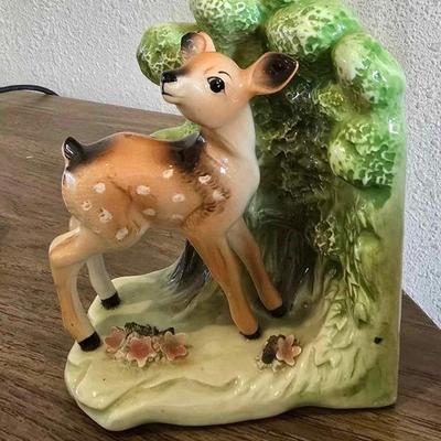 Mid-century Japan deer decor