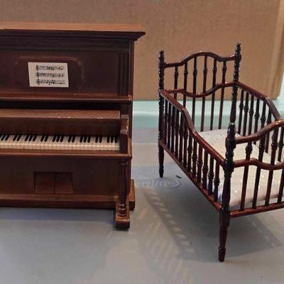 Doll house furniture. 