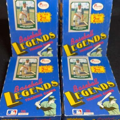 Pacific trading cards baseball legends 2nd series