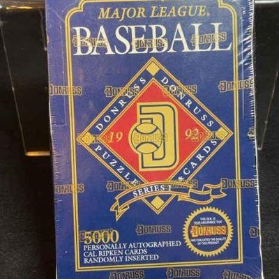 Donruss mlb 1992 edition series 1 sealed box