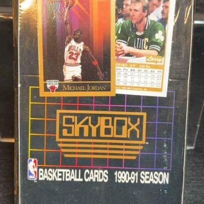 Skybox nba sealed box 1990 1991