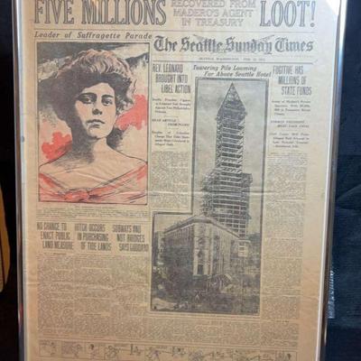 1913 seattle sunday times cover smith building