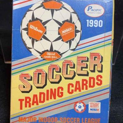 Pacific soccer trading cards 1990