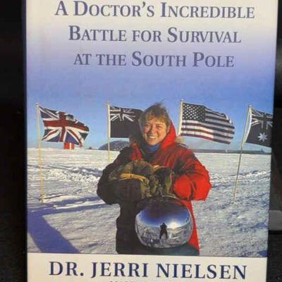 Ice bound” signed by jerri nielsen