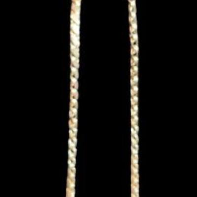 Sterling link necklace