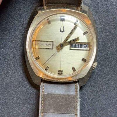 Vintage bulova accutron watch for restoration