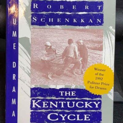 The kentucky cycle” signed by robert schenkkan