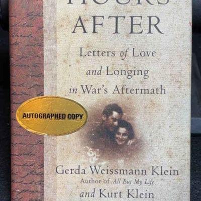 The hours after” signed by both authors
