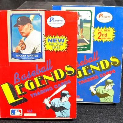 Pacific trading cards baseball legends