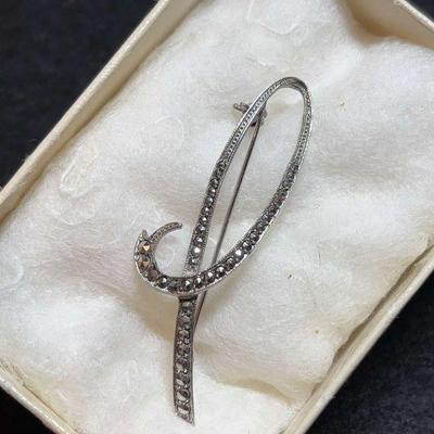 Birks sterling brooch