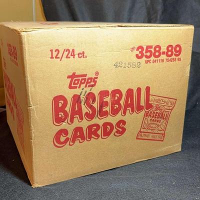Topps baseball cards unopened box 12 24ct