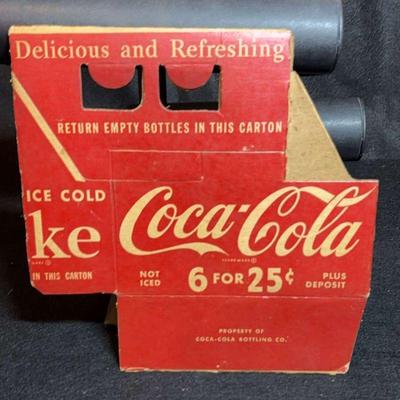 Vintage coca cola 6 pack carrier