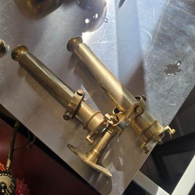 Gimbal nautical ships candle holders