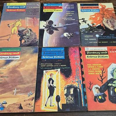 Complete! Volume 10 of Fantasy and Science Fiction Magazine - 1956