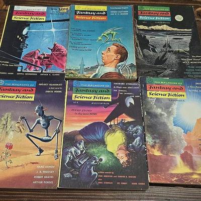 Complete! Volume 9 of Fantasy and Science Fiction Magazine - 1955