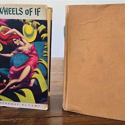 SIGNED 1948 "The Wheels Of If" By: L. Sprague de Camp