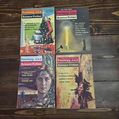 Volume 17 of Fantasy and Science Fiction Magazine - 4/6 - 1960