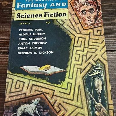 Volume 16, No. 4 "April" of Fantasy and Science Fiction Magazine - April 1959