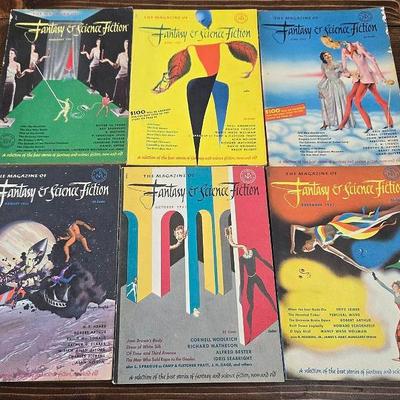 Complete! Volume 2 of Fantasy and Science Fiction Magazine - 1951