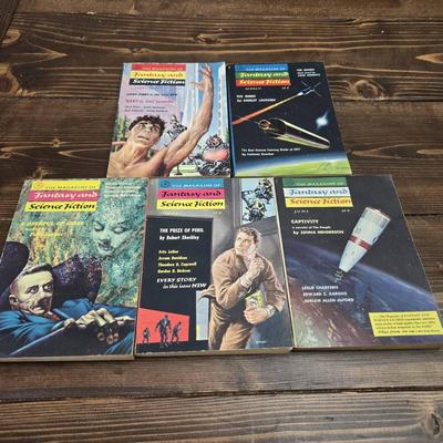 Complete! Volume 14 of Fantasy and Science Fiction Magazine - 1958