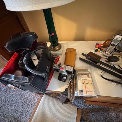minolta camera and accessories
