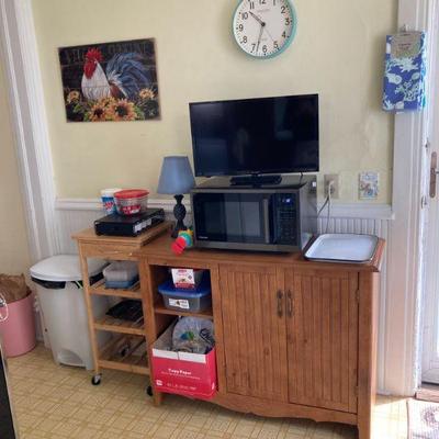 Microwave/Stand/TV