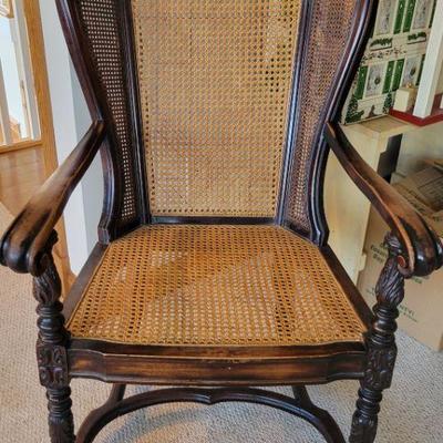 Cane Arm Chair