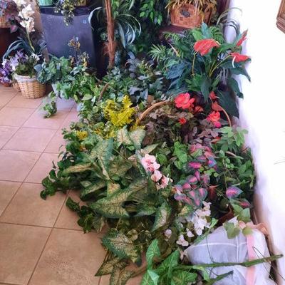 Faux plants galore