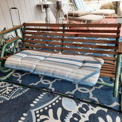 Old porch swing