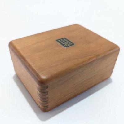 Lot #75 - Vintage James Avery Dovetailed Wooden Jewelry Box