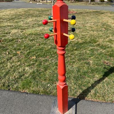 49” Colorful Children’s Coatrack
