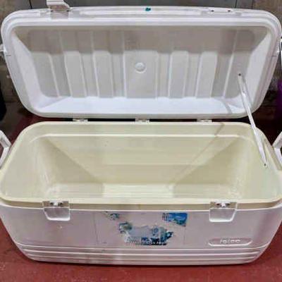 Large White Igloo Cooler
